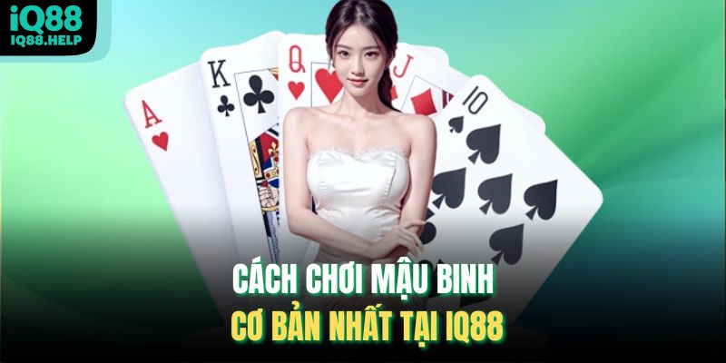 Cách chơi Mậu Binh cơ bản nhất tại iq88