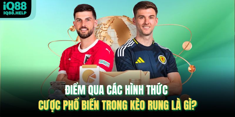 Điểm qua các hình thức cược phổ biến trong kèo rung là gì?