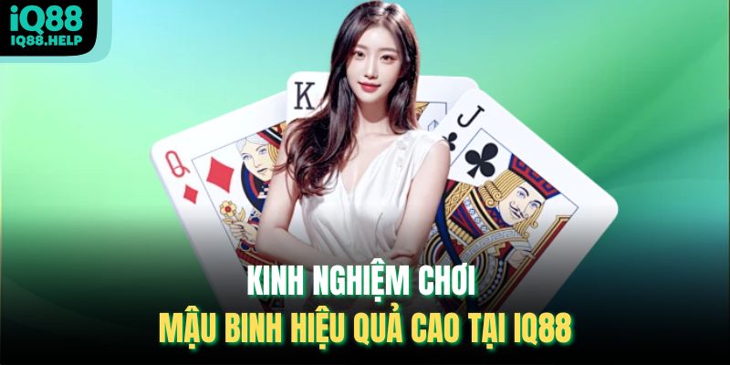Kinh nghiệm chơi Mậu Binh hiệu quả cao tại iq88